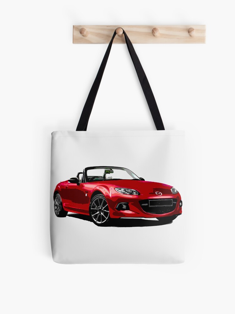 Designer Mazda Miata MX-5 na Red Backpack for Sale by martjfaulkner