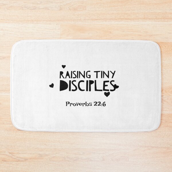 Item preview, Faith Mom Raising Disciples Bible Quote Christian Proverbs  designed and sold by CreatedByHeidi.