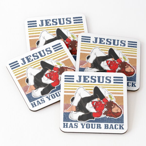 Item preview, Jesus Has Your Back designed and sold by AmeliaWilkDes.