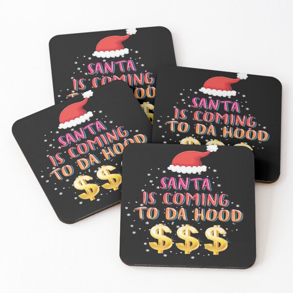 Item preview, Santa Is Coming To Da Hood designed and sold by Qudkin.