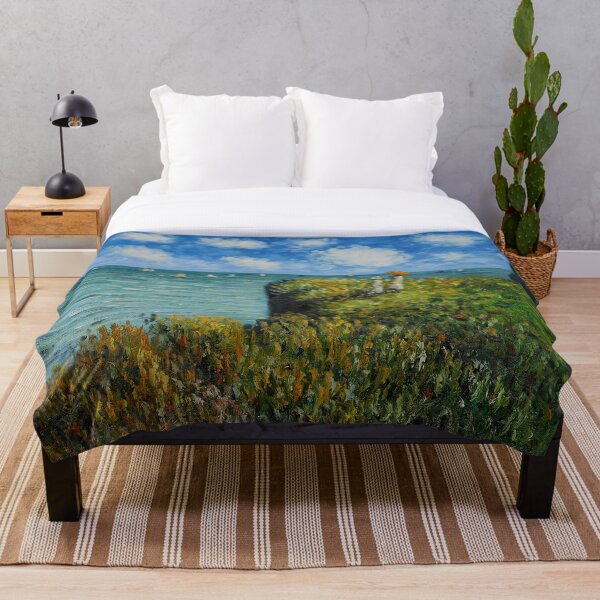Item preview, The Cliff Walk at Pourville by Claude Monet designed and sold by jfreedom.
