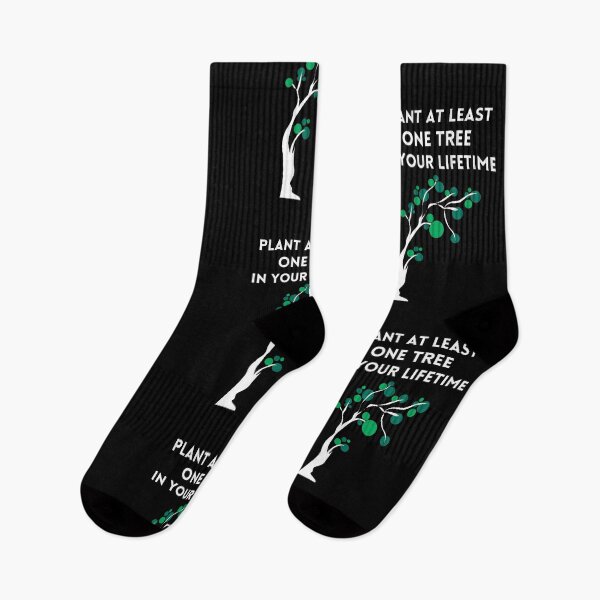 Item preview, Plant at least one tree in your lifetime-Black designed and sold by ActRightToday.