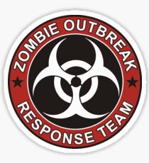 Zombie Outbreak Response Team Sticker