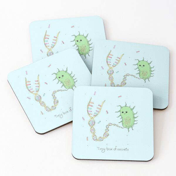 Item preview, Cute Bacteria and DNA designed and sold by cutescience.