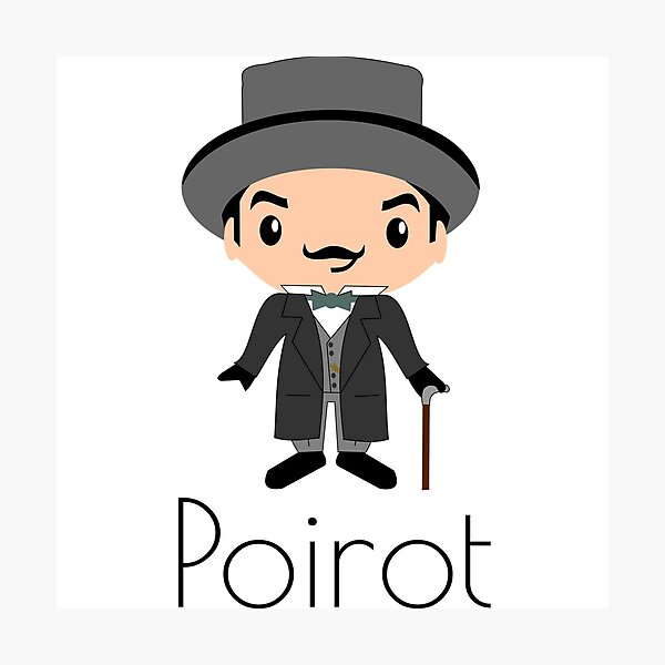 Große Sache - Poirot Fotodruck