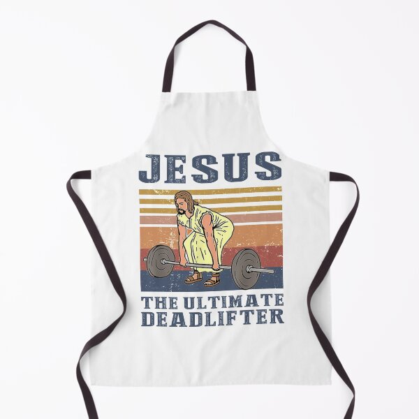 Item preview, Jesus The Ultimate Deadlifter designed and sold by AmeliaWilkDes.