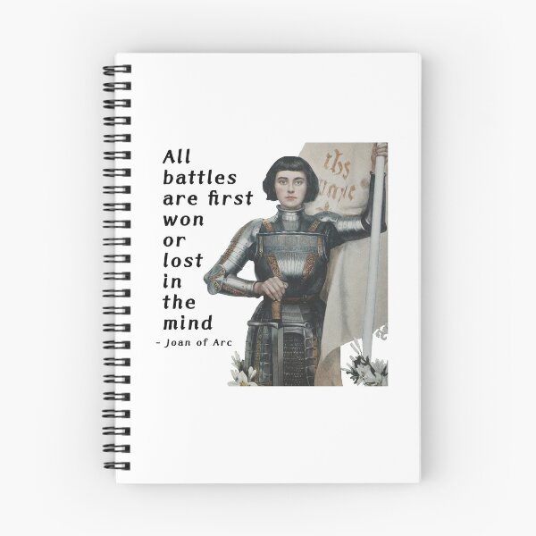 Item preview, Joan of Arc - Battle Quote designed and sold by couragetoday.