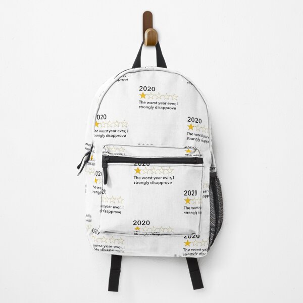 Item preview, Sarcastic 2020 Review - Worst Year Ever Rating - 1 Star print designed and sold by CreatedByHeidi.