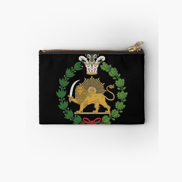 Item preview, Shir o Khorshid Qajar Dynasty Imperial Emblem Persian  designed and sold by h44k0n.