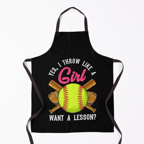 Item preview, Yes I Throw Like a Girl Want a Lesson? Softball designed and sold by perfectpresents.