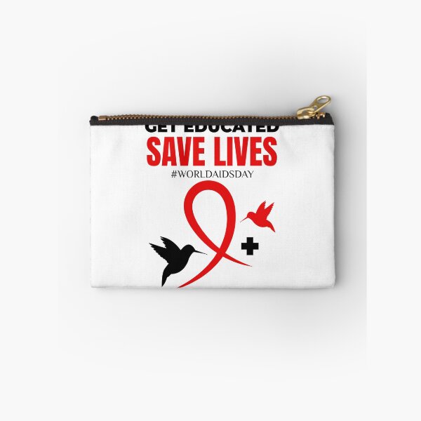 Item preview, Get Educated Save Lives World Aids Day  designed and sold by ChaseCoClothing.