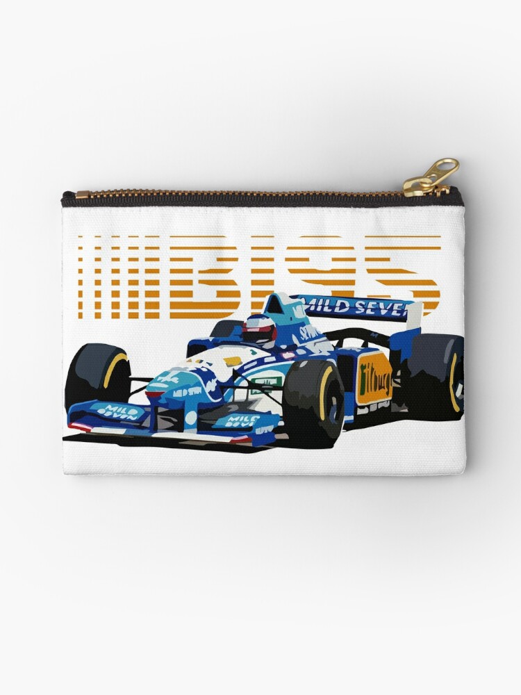 Michael Schumacher Benetton B195 Renault F1 | Zipper Pouch