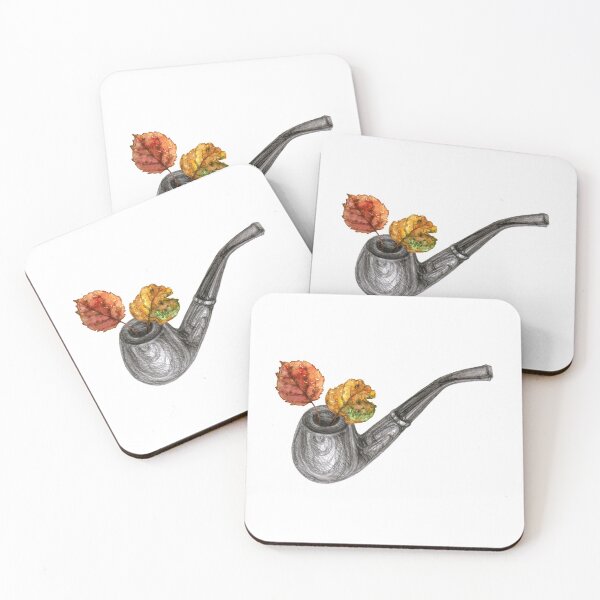 Item preview, Pipe garden. Two autumn leaves designed and sold by stasia-ch.