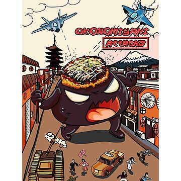 Artwork thumbnail, Okonomiyaki Attacks by HanaDesign63245