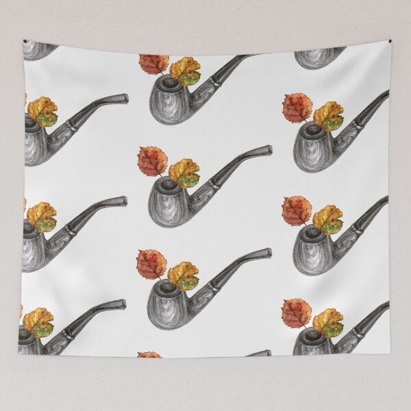 Item preview, Pipe garden. Two autumn leaves designed and sold by stasia-ch.
