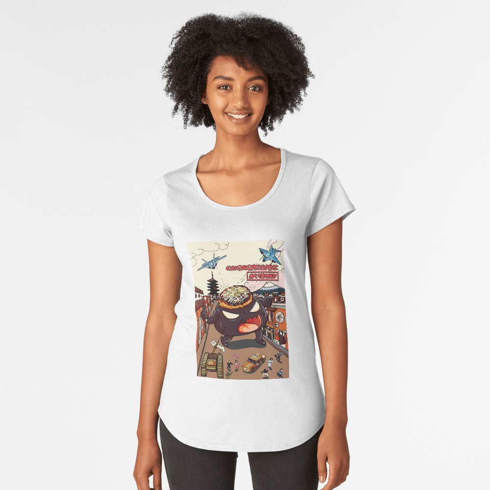 Item preview, Premium Scoop T-Shirt designed and sold by HanaDesign63245.