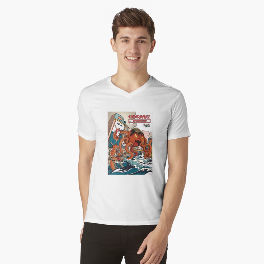 Item preview, V-Neck T-Shirt designed and sold by HanaDesign63245.