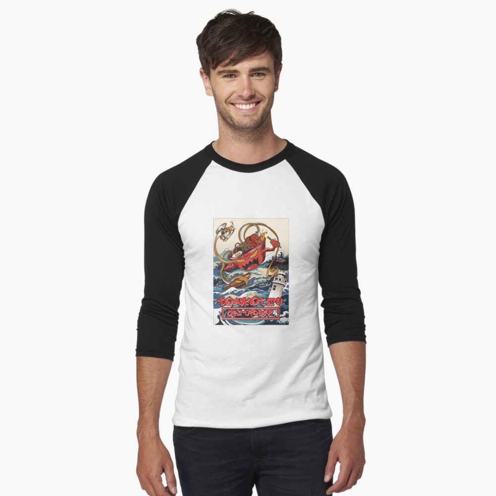 Item preview, Baseball ¾ Sleeve T-Shirt designed and sold by HanaDesign63245.
