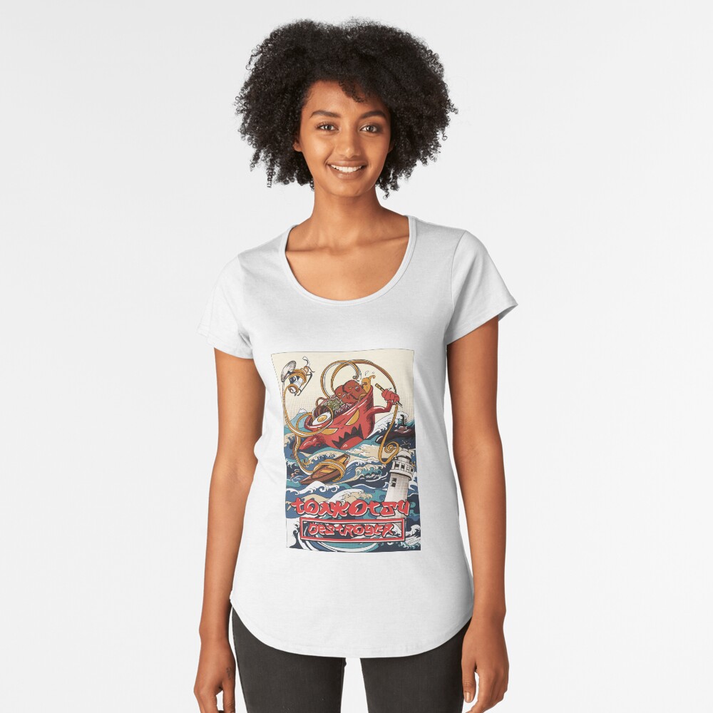 Item preview, Premium Scoop T-Shirt designed and sold by HanaDesign63245.