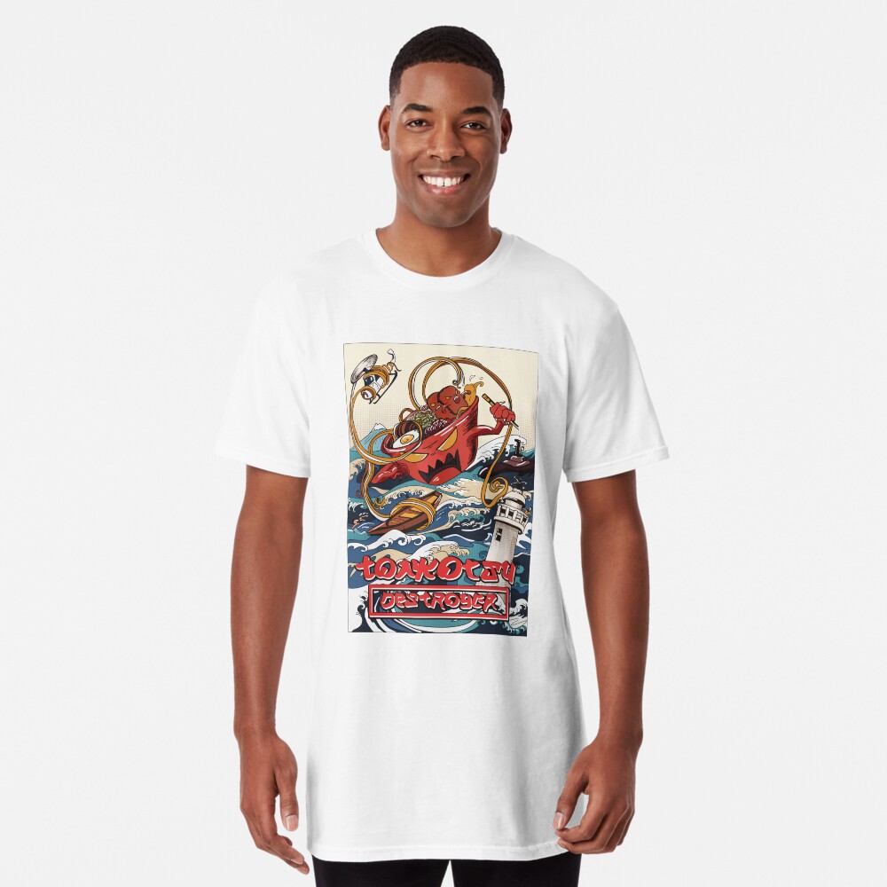 Item preview, Long T-Shirt designed and sold by HanaDesign63245.
