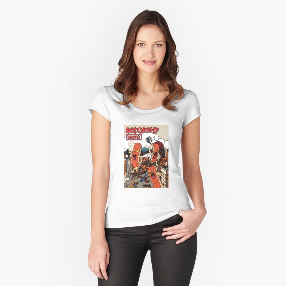 Item preview, Fitted Scoop T-Shirt designed and sold by HanaDesign63245.