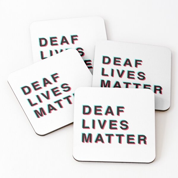 Item preview, Deaf Lives Matter - Hearing Impaired designed and sold by creativesupply.