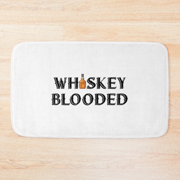 Item preview, Whiskey Blooded / Bottle Drinking Alcohol Saying Single Malt design designed and sold by CreatedByHeidi.