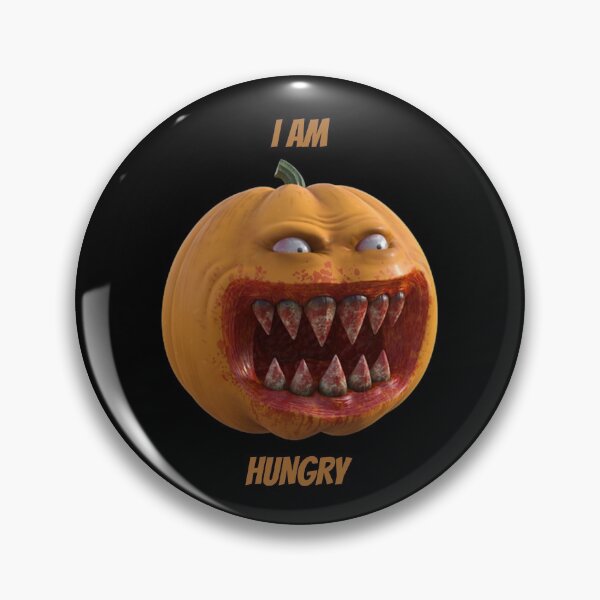 Item preview, Halloween Scary and Hungry Jack-O-Lantern designed and sold by TheVintageGuild.