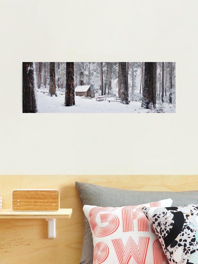 Thumbnail 2 of 3, Photographic Print, Tomahawk Hut, Mansfield, Victoria, Australia designed and sold by Chockstone.