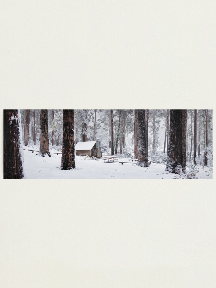 Thumbnail 1 of 3, Photographic Print, Tomahawk Hut, Mansfield, Victoria, Australia designed and sold by Chockstone.