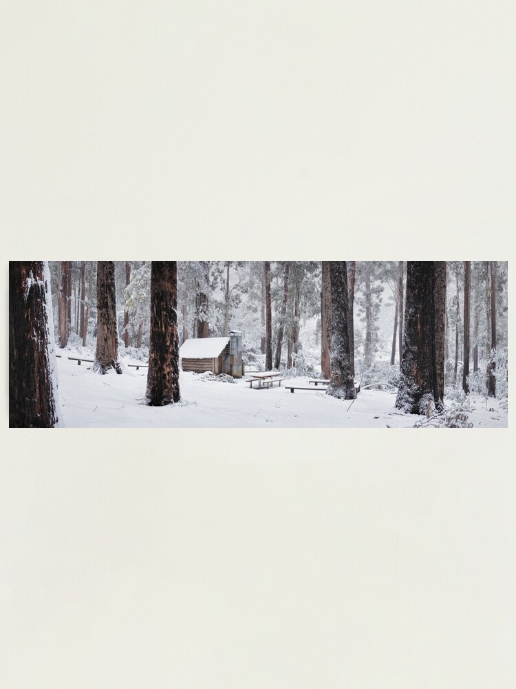 Thumbnail 1 of 3, Photographic Print, Tomahawk Hut, Mansfield, Victoria, Australia designed and sold by Chockstone.