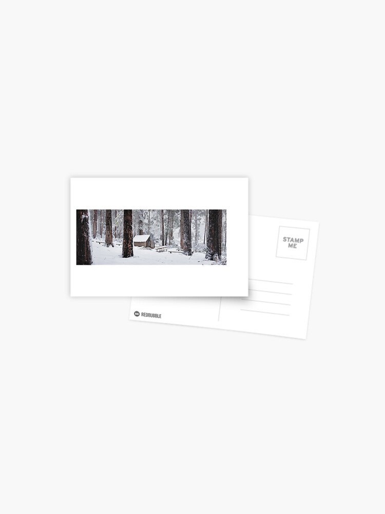 Thumbnail 1 of 2, Postcard, Tomahawk Hut, Mansfield, Victoria, Australia designed and sold by Chockstone.