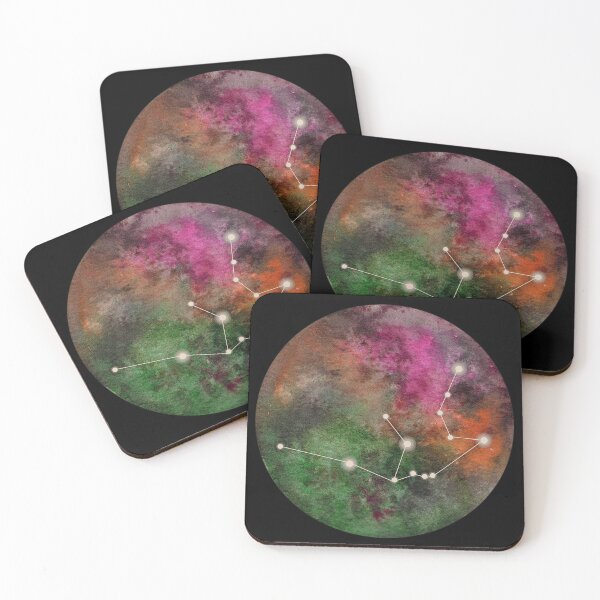Item preview, Watercolor Zodiac Aquarius Galaxy designed and sold by maruwatercolor.