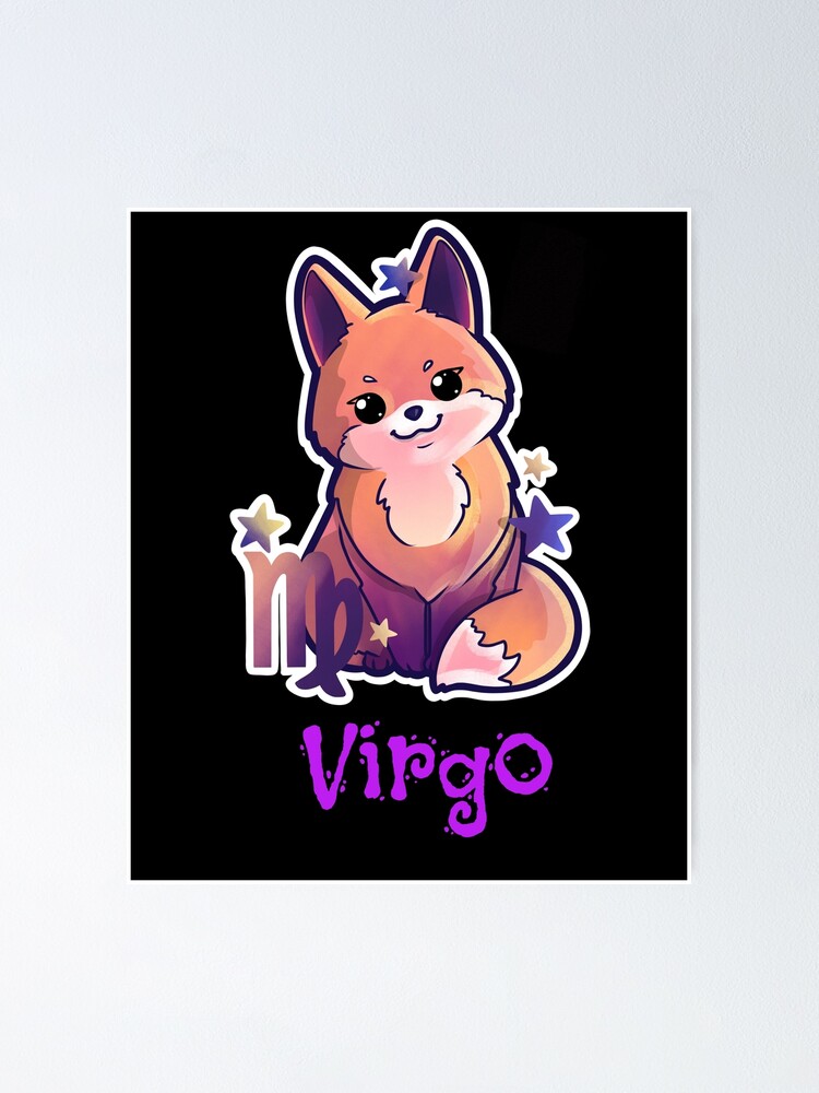 Virgo zodiac sign with fox spirit animal Virgo zodiac sign with fox spirit animal