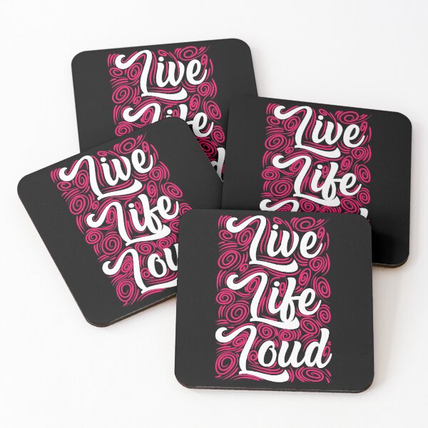 Item preview, Live Life Loud designed and sold by thecraftapparel.
