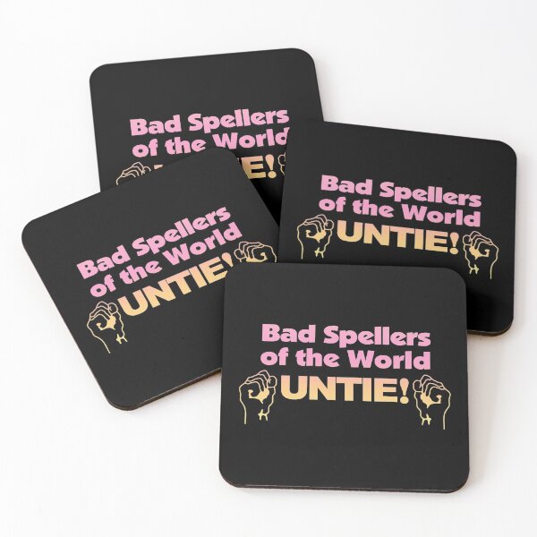 Item preview, Bad Spellers of The World Untie designed and sold by TrackingSprawl.