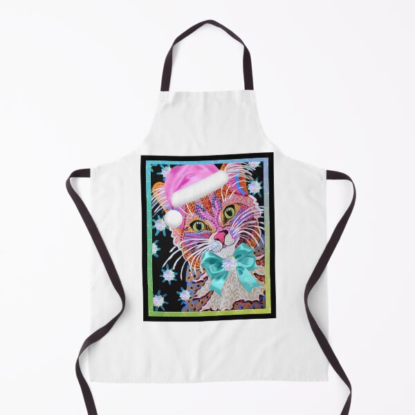 Item preview, Christmas Pink Kitty by Krelly designed and sold by KrellyDesigns.