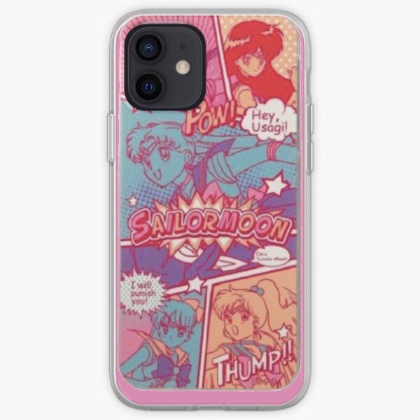 Sailor moon comic strip iPhone Soft Case