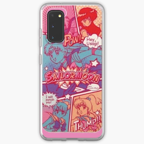 Sailor moon comic strip Samsung Galaxy Soft Case