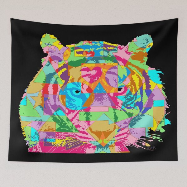 Item preview, Tiger Multicoloured 2020 v2 designed and sold by MarkEdz.