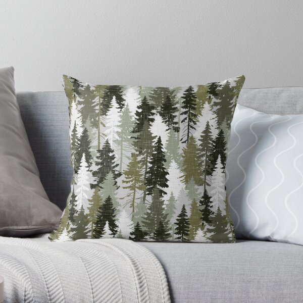 Pine tree 2024 throw pillows