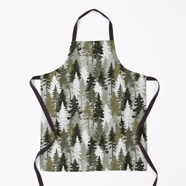 Item preview, Pine Tree Forest / Olive designed and sold by MirabellePrint.
