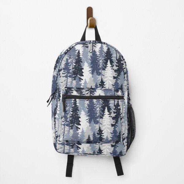 Item preview, Pine Tree Forest / Blue designed and sold by MirabellePrint.