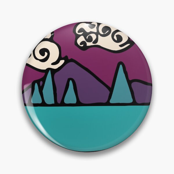 Item preview, Teal And Purple Outdoors Is a World designed and sold by Chubuter.