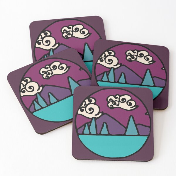 Item preview, Teal And Purple Outdoors Is a World designed and sold by Chubuter.
