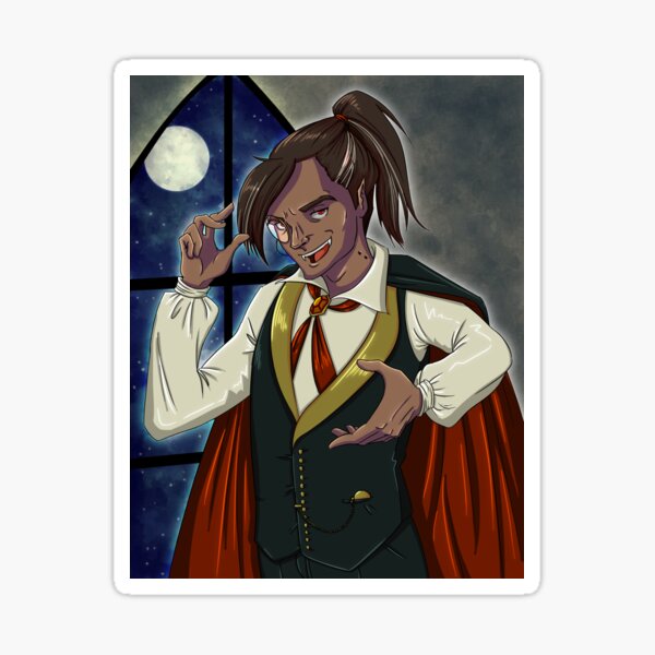 Vampire Bite Sticker