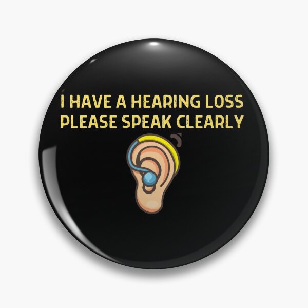 Item preview, Hearing Impaired Mask - I Have A Hearing Loss, Please Speak Clearly designed and sold by ibnujusup.