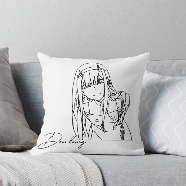 Item preview, zero two outline designed and sold by Riku-Ortiz.