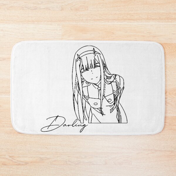 Item preview, zero two outline designed and sold by Riku-Ortiz.