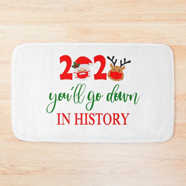 Item preview, 2020 you will go down in history ,Christmas Matching Family ,christmas in quarantine ,Merry Quarantine designed and sold by env1nada.
